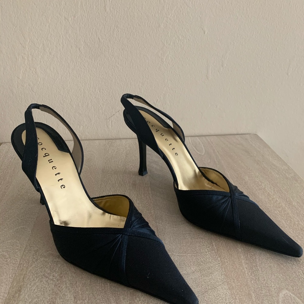 Cocquette black heels